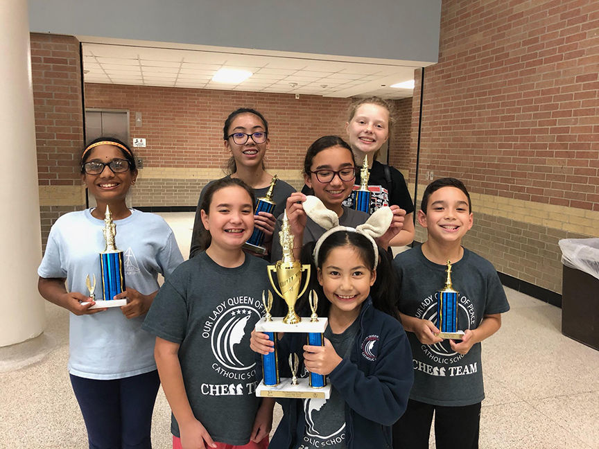 Our Lady Queen of Peace Catholic School Chess Team Mayor’s Cup Tournament Winners